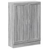 vidaXL Armario de madera de ingenier&iacute;a gris sonoma 82,5x30,5x115 cm