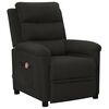vidaXL Sill&oacute;n de masaje de tela negro