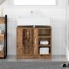 vidaXL Mueble de Cuarto de Ba&ntilde;o Madera envejecida 63 x 29 x 55 cm