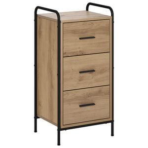 vidaXL Aparador Roble artisan 97 x 33 x 81 cm Madera de ingenier&iacute;a