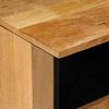 vidaXL Mueble de TV Natural 100 x 33,5 x 46 cm Madera de mango maciza