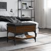 vidaXL Banco zapatero madera de ingenier&iacute;a marr&oacute;n roble 62x42x45 cm