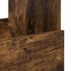 vidaXL Estante de revistas Roble ahumado 102 x 30 x 45 cm