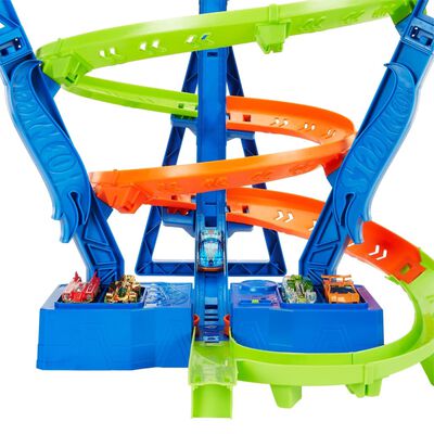 Hot Wheels Set de pistas acrobáticas para coches de juguete Action