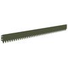 vidaXL Borde de C&eacute;sped 50 pcs 103 x 10 cm Acero Verde oliva
