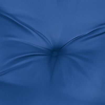 vidaXL Cojín para sofá de palets de tela azul royal