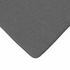 vidaXL Cojines para asiento 4 pcs Gris oscuro 40 x 40 x 3 cm tela