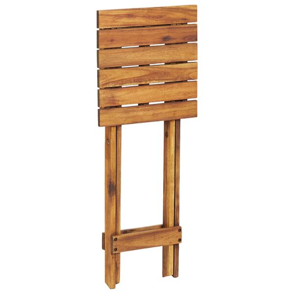 vidaXL Soporte para plantas de madera maciza de acacia 30x30x67 cm
