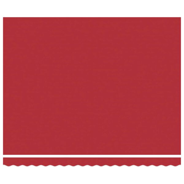 vidaXL Toldo Retr&aacute;ctil Manual Rojo 400 x 300 cm tela