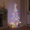 vidaXL &Aacute;rbol de Navidad con 160 LED Multicolor 150 cm Acr&iacute;lico