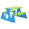 vidaXL Mesa de p&iacute;cnic para ni&ntilde;os polipropileno 89,5x84,5x48 cm