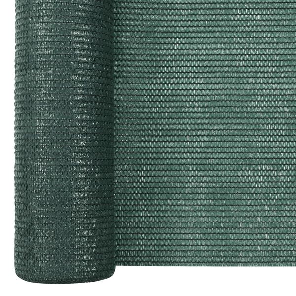 vidaXL Red de privacidad HDPE verde 3,6x25 m 75 g/m&sup2;