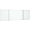 vidaXL Pizarra magn&eacute;tica plegable aluminio 160x50x1,7 cm