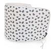 CHILDHOME Protector de parque infantil jersey leopardo 340x35 cm