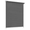 vidaXL Persiana enrollable de exterior 80x230 cm gris antracita