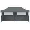 vidaXL Carpa de Fiesta Antracita 291 x 580 x 315 cm Tela Oxford