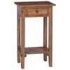 vidaXL Soporte de plantas Marr&oacute;n 40 x 30 x 70 cm Madera de Caoba