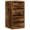 vidaXL Cajonera de esquina madera ingenier&iacute;a roble ahumado 40x41x76 cm