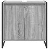 vidaXL Gabinete de Baño con almacenamiento Gris Sonoma 60 x 30 x 60 cm
