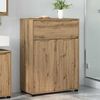 vidaXL Gabinete de Ba&ntilde;o con caj&oacute;n Roble artesanal 72,5 x 36,5 x 100 cm