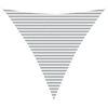 vidaXL Toldo Vela de Sombra Gris claro y blanco. 4,5 x 4,5 x 4,5 m