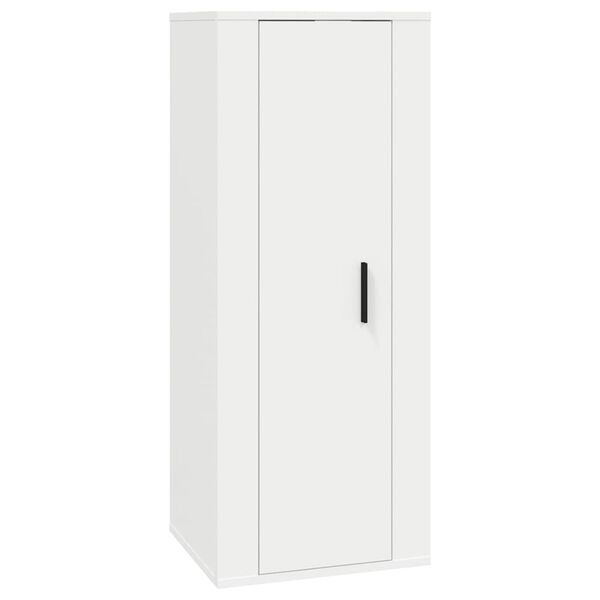 vidaXL Mueble para TV de pared blanco 40x34,5x100 cm
