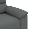 vidaXL Sill&oacute;n Sof&aacute; Tela Gris Oscuro 100x81x84 cm