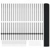 vidaXL Valla con Poste Gris 1,2 x 50 m Acero y PVC