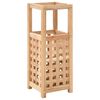 vidaXL Parag&uuml;ero de madera maciza de nogal 18x18x50 cm
