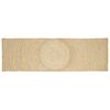 vidaXL Alfombra de &aacute;rea Blanco 60 x 300 cm yute