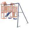 vidaXL Parque infantil de exterior madera maciza Douglas
