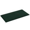 vidaXL Cabecero de Pared 12 pcs Verde oscuro 30 x 15 cm Terciopelo