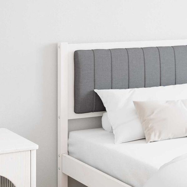 vidaXL Cabecero tapizado con cabecera 180 cm Madera de pino macizo