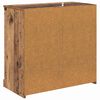 vidaXL Tableros Lateral 2 pcs Madera Vieja 70 x 35,5 x 67,5 cm