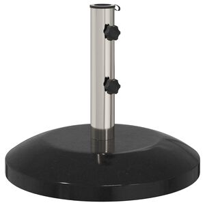 vidaXL Base para parasoles de 40-50 mm 26.75 kg Negro