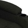 vidaXL Sillón de masaje eléctrico tela negro