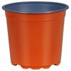 vidaXL Maceta Redonda para Flores 100 uds. Terracota &Oslash; 15 x 13 cm