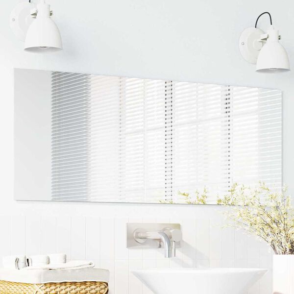 vidaXL Espejo de pared Rectangular 40 x 100 cm vidrio templado