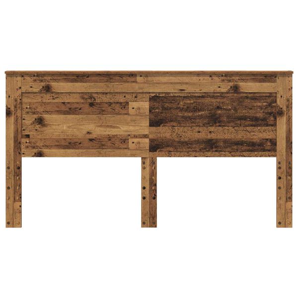 vidaXL Cabecero con cabecera Madera Vieja 180 cm Madera contrachapada
