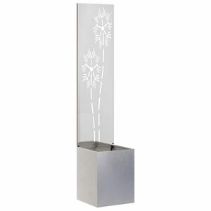 vidaXL Pantalla de Privacidad para Jard&iacute;n Plata 32 x 32 x 150 cm