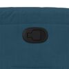 vidaXL Sill&oacute;n reclinable elevable de terciopelo azul