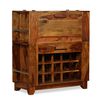 vidaXL Mueble bar madera maciza de acacia 85x40x95 cm
