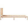 vidaXL Cama extralarga sin colchón madera maciza 100x210 cm