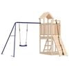 vidaXL Parque infantil de exterior madera maciza de pino