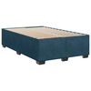 vidaXL Estructura de cama terciopelo azul oscuro 120x190 cm