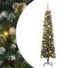vidaXL &Aacute;rbol de Navidad artificial Verde 180 cm PVC, Pl&aacute;stico y Acero