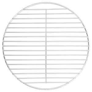 vidaXL Rejilla de parrilla BBQ redonda acero inoxidable 304 &Oslash;34,5 cm