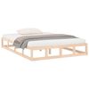 vidaXL Estructura de cama de madera maciza 140x200 cm