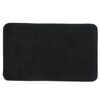 Kleine Wolke Alfombra de ba&ntilde;o Relax negro 60x100 cm