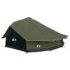 vidaXL Tienda Familiar Verde militar 12 personas